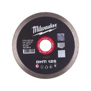 Disc diamantat DHTi, 125x22.23X2.1 mm, Milwaukee, cod 4932399553