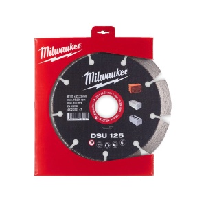 Disc diamantat DSU, 125x22.23X2.4 mm, Milwaukee, cod 4932373147 - Img 2