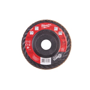 Disc lamelar CERA TURBO SLC 50/115, diametru disc 115 mm, granulatie 60, Milwaukee, cod 4932472229 - Img 2