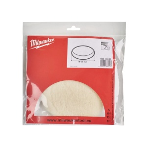 Disc slefuire din lana de miel LPD 135 mm, 25 mm inaltime, compatibil cu TX 125,ROS 125 E, Milwaukee, cod 4932430395 - Img 5