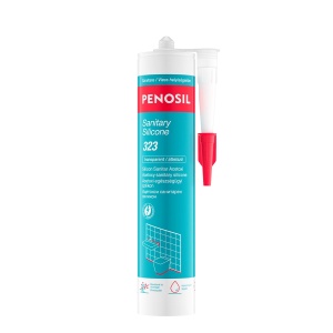 Etansant siliconic rezistent la mucegai Sanitary silicone 323 / 323c, 280 ml, Penosil