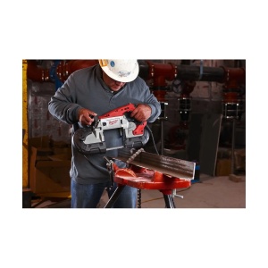 Fierastrau cu banda petru taieri adanci BS 125, lungime panza 1139.83 mm, 1100 W, Milwaukee, cod 4933448245 - Img 5