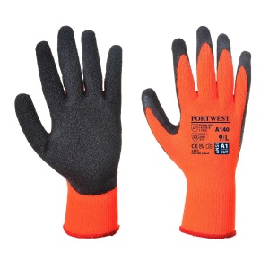 Manusi THERMAL GRIP, nivel taiere A, portocaliu/negru, marime XL, Portwest, cod A140ORBXL