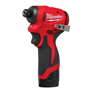 Masina de insurubat compacta cu impact M12 BLIDRC-202C, prindere Hex 1/4", 124 Nm, Milwaukee, cod 4933499690