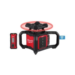 Nivela laser rosie rotativa orizontala M18 RLOH600-201C cu ONE KEY, raza operare 600 m, Milwaukee, cod 4933493191 - Img 4