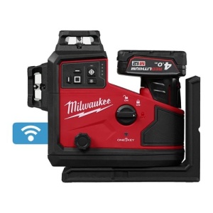 Nivela laser verde 360° M12 A3PLO-401C, 3 planuri, autonivelare, Milwaukee, cod 4933499002