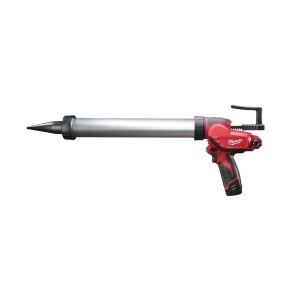 Pistol aplicare silicon M12 PCG 600A-201B, subcompact, 600 ml, forta 1780 N, 6 viteze, Milwaukee, cod 4933441670