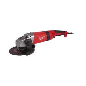 Polizor unghiular AGV 26-230 GE cu fir de 4 m, 230 mm, cu maner antivibratii, 2600 W, Milwaukee, cod 4933402360