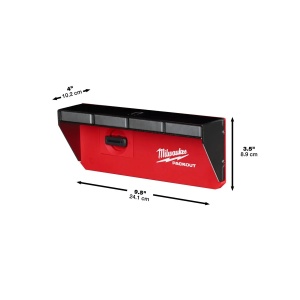 Raft magnetic PACKOUT pentru depozitare, 92 x 234 x 65 mm, Milwaukee, cod 4932493378 - Img 4