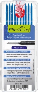 Set 10 mine de rezerva Pica-Dry, alb / albastru / verde / galben / rosu / negru, PICA