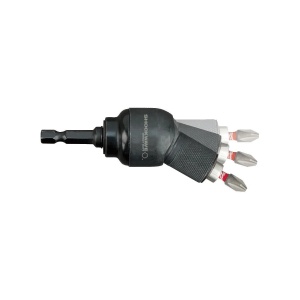 Set 11 piese biti si dispozitiv de insurubat la unghi SHOCKWAVE KNUCKLE, Milwaukee, cod 4932459781