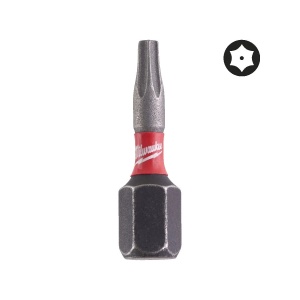 Set 2 Biti pentru surubelnite SHOCKWAVE IMPACT DUTY TX BO10 X 25 mm, Milwaukee, cod 4932471580 - Img 2