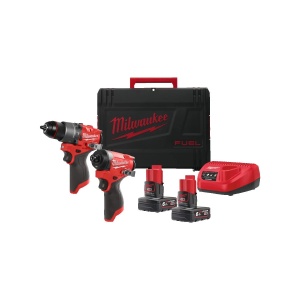 Set 2 scule subcompacte M12 FPP2A2-602X (M12 FPD2, M12 FID2), Milwaukee, cod 4933480588