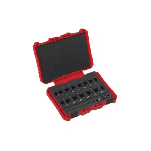 Set 21 chei tubulare de impact 1/4 , biti si adaptoare SHOCKWAVE IMPACT DUTY, Milwaukee, cod 4932352862 - Img 1