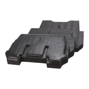 Set 3 insertii spuma pentru troller PACKOUT, 470 x 380 x 195 mm, Milwaukee, cod 4932471927
