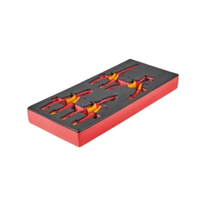 Set 4 clesti VDE in insertie spuma, 45 x 178.5 x 417 mm, Milwaukee, cod 4932493250 - Img 2