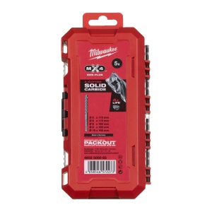 Set 5 burghie SDS-Plus MX4, 5/6x115 mm si 6/8/10x165 mm, Milwaukee, cod 4932500063 - Img 3