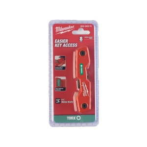 Set pliabil cu 8 imbusuri TORX, T9, T10, T15, T20, T25, T27, T30 si T40, Milwaukee, cod 4932480979 - Img 6