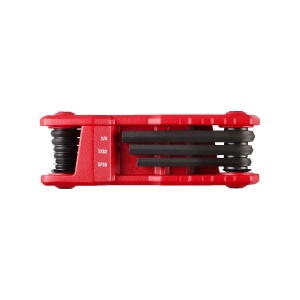Set pliabil de 9 imbusuri imperiale, lungime 116 mm, Milwaukee, cod 4932493614 - Img 3