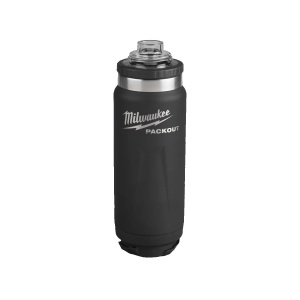 Sticla (termos) neagra PACKOUT cu capac, 532 ml, Milwaukee, cod 4932493992 - Img 5