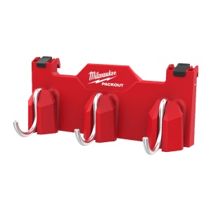 Suport lateral cu 3 carlige PACKOUT, capacitate 11 kg, Milwaukee, cod 4932498650