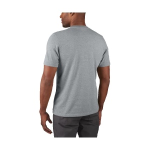 Tricou cu maneca scurta hibrid HT SS GR, gri, Milwaukee - Img 2
