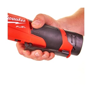 Antrenor cu clichet M12 FIR38-201B, subcompact, cuplu 75 Nm, prindere 3/8" patrat, 281 mm, Milwaukee, cod 4933459798 - Img 5