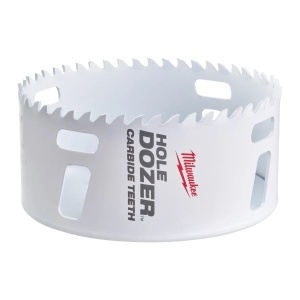 arota TCT HOLE DOZER cu dinti din carbura, diametru 102 mm, 41 mm adancime max taiere, Milwaukee, cod 49560742 - Img 1