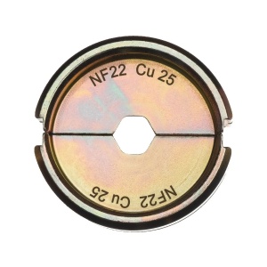 Bac de sertizare NF22 CU 25, forma HEX, Milwaukee, cod 4932451734
