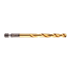 BURGHIU METAL HSS-TITAN RED HEX 1/4'' 6.5X63X107 MM - Img 2