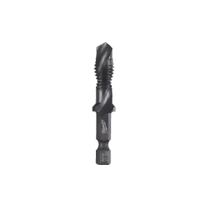 Burghiu pentru metal HSS-G combi 3 in 1, M10x58 mm, prindere 1/4" HEX, Milwaukee, cod 4932498266