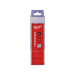 Burghiu pentru metal HSS-G THUNDERWEB-DIN338 ø11.0 mm Milwaukee, cod 4932352401 - Img 2