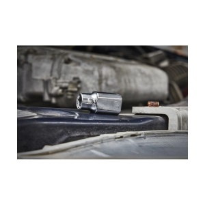 Cap cheie tubulara 1/4'' cu FOUR FLAT, sistem metric, marime 10 mm, lungime 25 mm, Milwaukee, cod 4932478318 - Img 3
