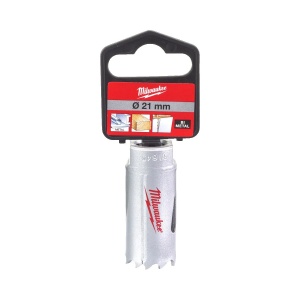 Carota BI-METAL HOLE DOZER pentru contractanti, diametru 21 mm, 38 mm adancime max taiere, Milwaukee, cod 4932464675 - Img 2