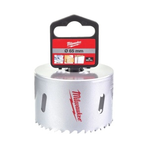 Carota BI-METAL HOLE DOZER pentru contractanti, diametru 65 mm, 38 mm adancime max taiere, Milwaukee, cod 4932464695 - Img 2
