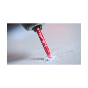 Carota (burghiu) de 8 mm DIAMOND MAX pentru gaurire umeda / uscata, prindere 1/4" HEX, Milwaukee, cod 4932498343 - Img 2