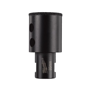 Carota diamantata M14 pentru gaurire uscata, diametru 35 mm, 35 mm lungime activa, Milwaukee, cod 4932478280