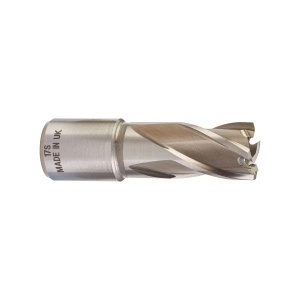 Carota HSS cu prindere Weldon de 19 mm, 17x30 mm, Milwaukee, cod 4932343273