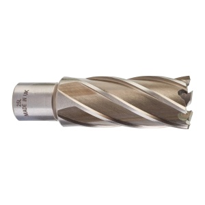 Carota HSS cu prindere Weldon de 19 mm, 25x50 mm, Milwaukee, cod 4932343300