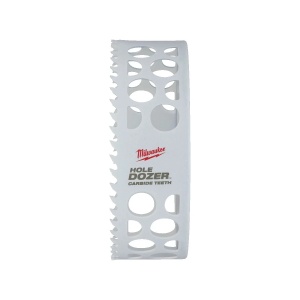Carota TCT HOLE DOZER cu dinti din carbura, diametru 140 mm, 41 mm adancime max taiere, Milwaukee, cod 49560848