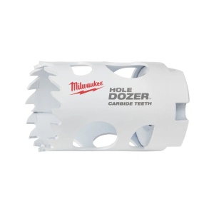 Carota TCT HOLE DOZER cu dinti din carbura, diametru 35 mm, 41 adancime max taiere, Milwaukee, cod
