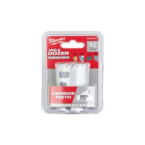 Carota TCT HOLE DOZER cu dinti din carbura, diametru 35 mm, 41 adancime max taiere, Milwaukee, cod - Img 3