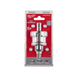 Carota TCT pentru otel inoxidabil, diametru 22 mm, adancime max 25 mm, Milwaukee, cod 4932479037 - Img 3