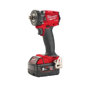 Cheie de impact M18 FIW2F12-502X, cuplu 339 Nm, sistem prindere patrat 1/2 cu inel de fixare, 124 mm, Milwaukee, cod 4933478444 - Img 1