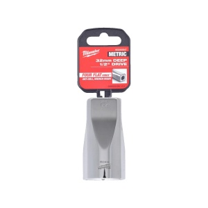 Cheie tubulara 1/2", sistem metric, marime 32 mm, lunga, Milwaukee, cod 4932480047 - Img 2
