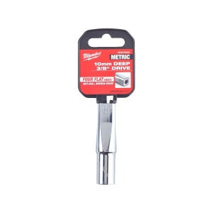 Cheie tubulara 3/8", sistem metric, marime 10 mm, lunga, Milwaukee, cod 4932478354 - Img 2
