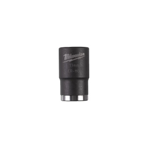 Cheie tubulara de impact Milwaukee SHOCKWAVE 1/2", scurta, 13 mm, Milwaukee, cod 4932478038