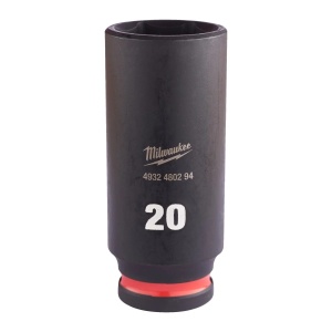 Cheie tubulara de impact SHOCKWAVE IMPACT DUTY 3/8", lunga, marime 20 mm, Milwaukee, cod 4932480294