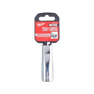 Cheie tubulara lunga 3/8", marime 16 mm, diametru 21.8 mm, lungime 63 mm, Milwaukee, cod 4932478360 - Img 2