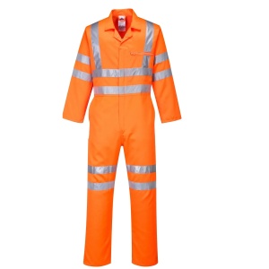 Combinezon Hi-Vis poli-bumbac portocaliu, Portwest
